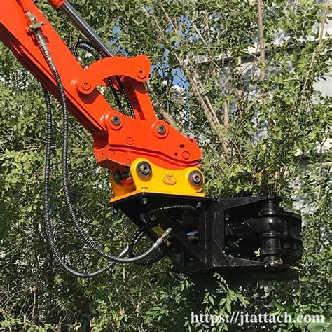 mini excavator tree shear|mini excavator tree puller.